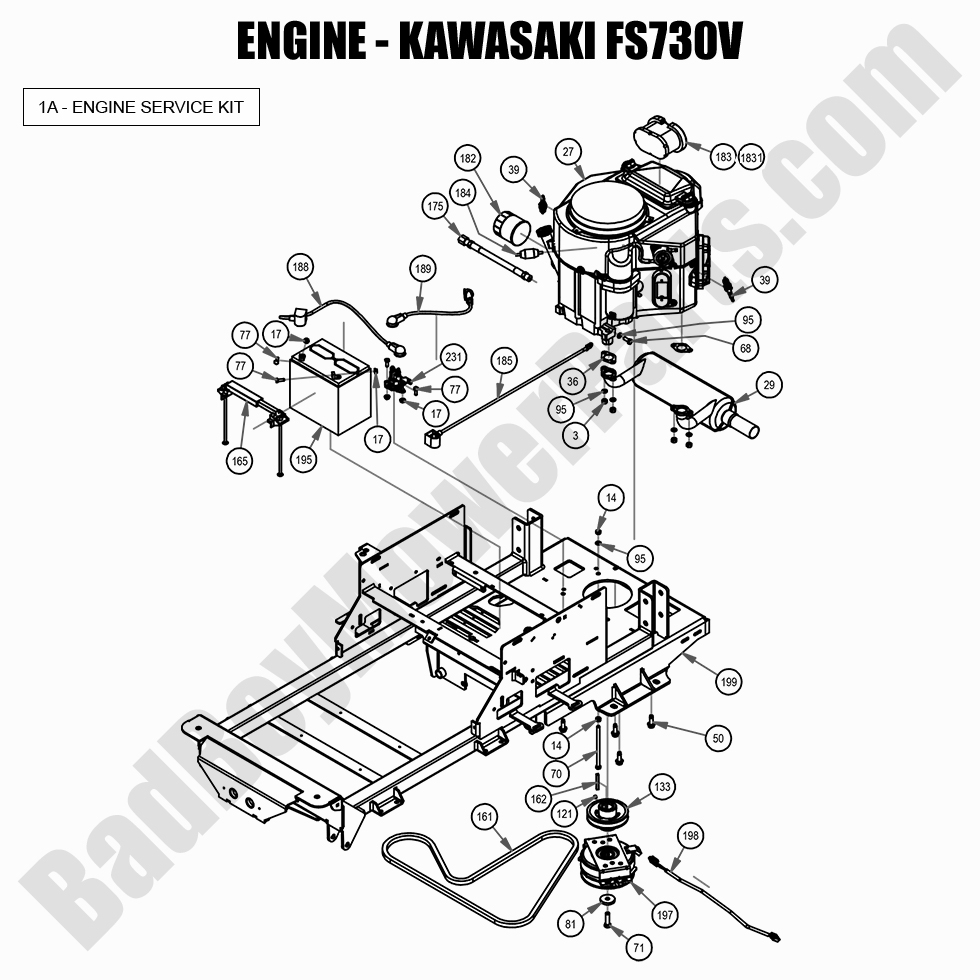 2021 Maverick Engine - Kawasaki FS730V
